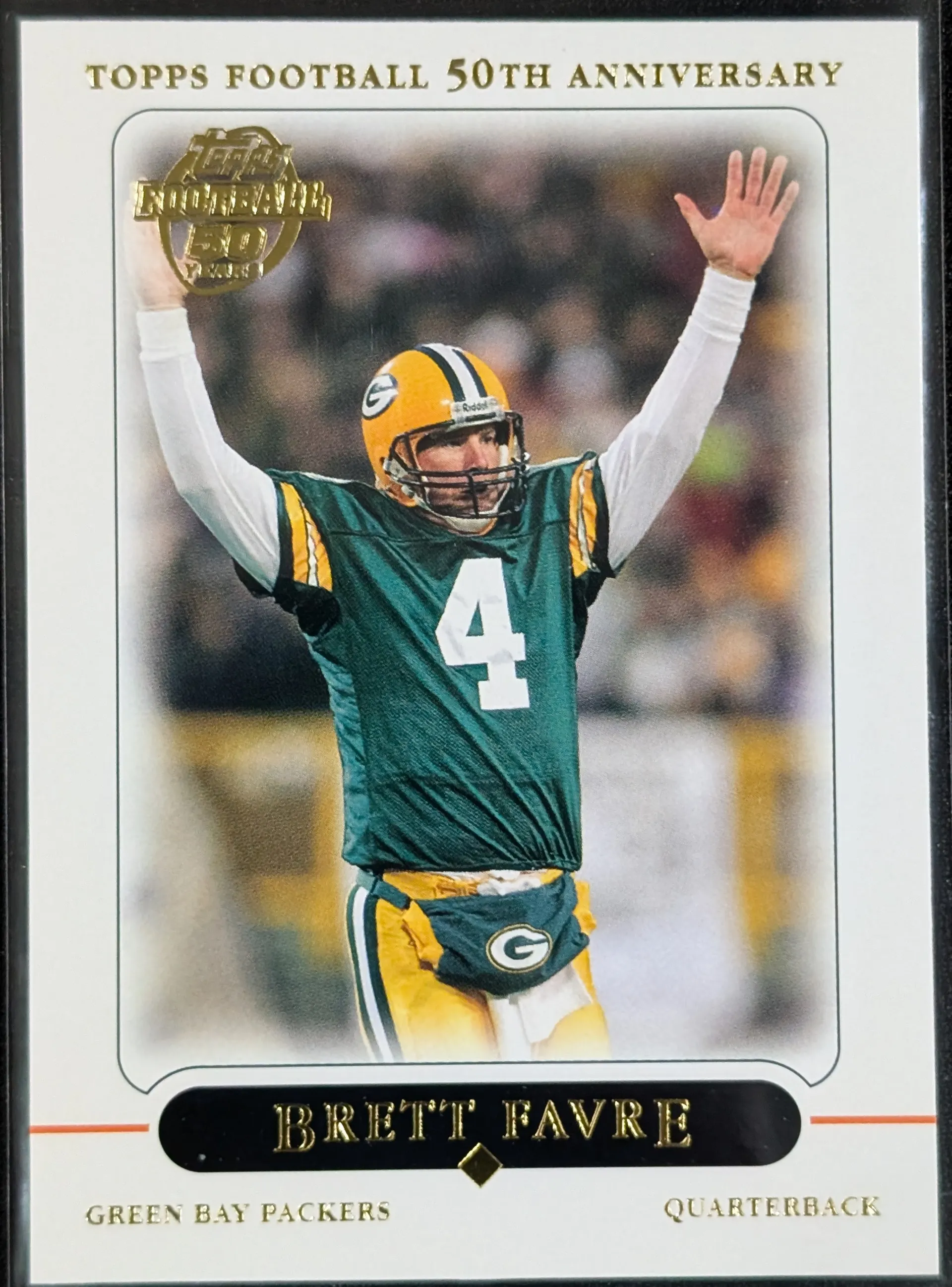 2005 topps brett favre
